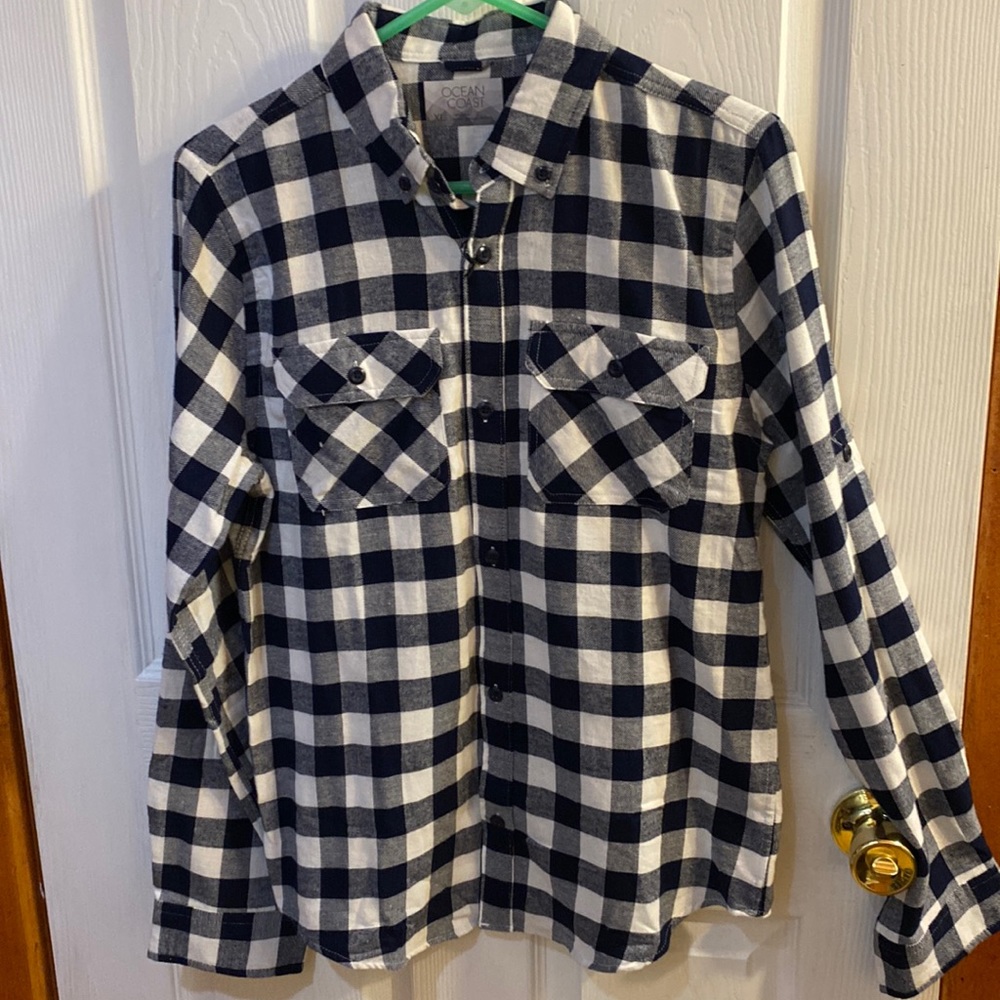 OCEAN + COAST Plaid Shirt XL